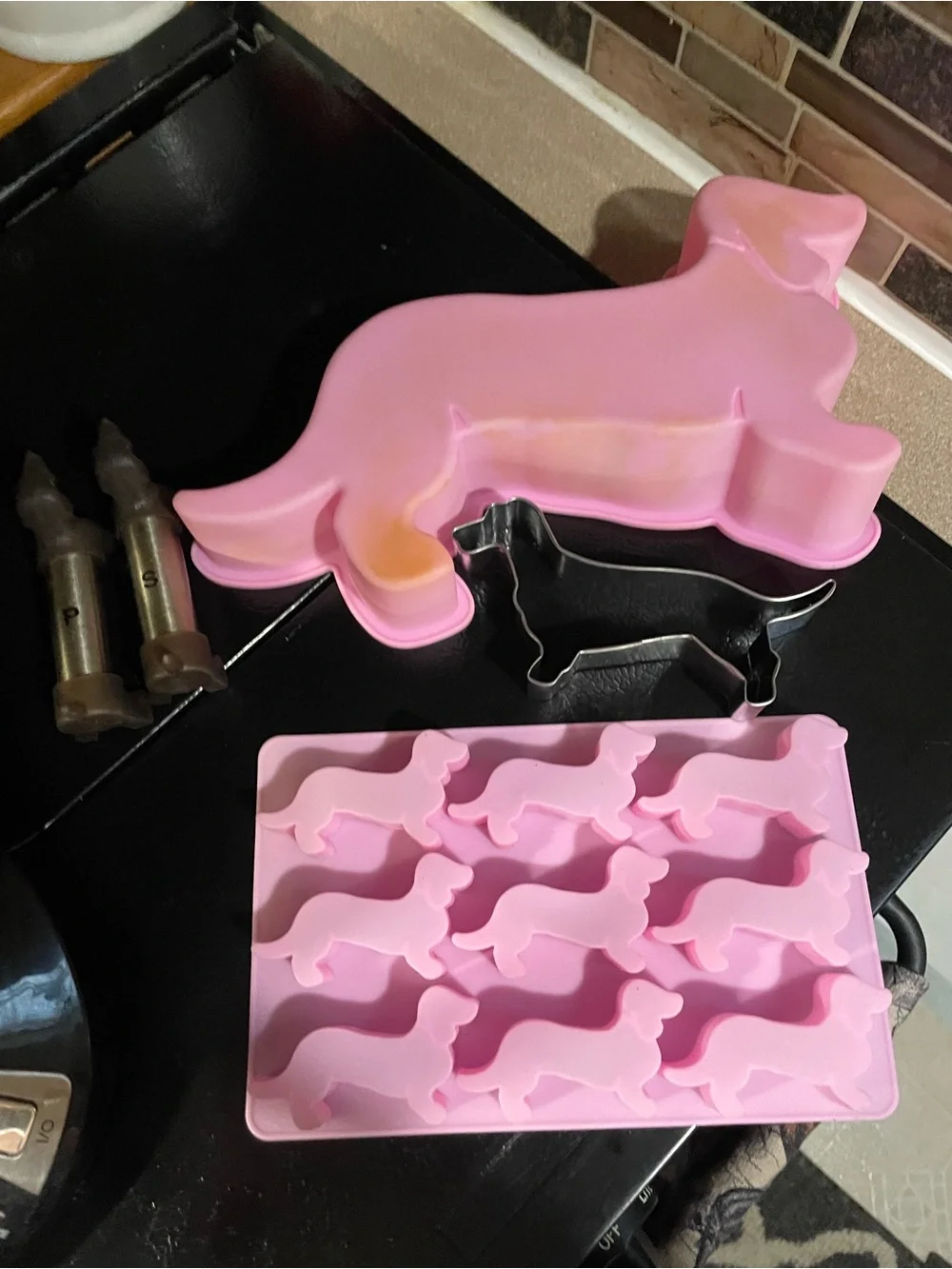 Dachshund Baking & Kitchen Lot – 5 Pieces